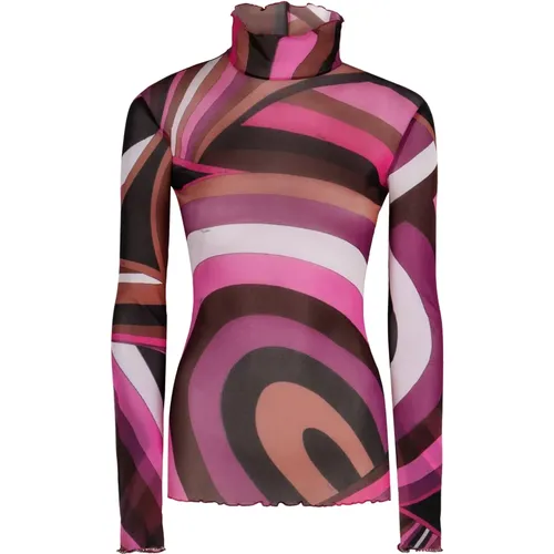 Tops > Long Sleeve Tops - - EMILIO PUCCI - Modalova