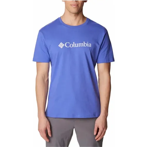 Columbia - Tops > T-Shirts - Blue - Columbia - Modalova