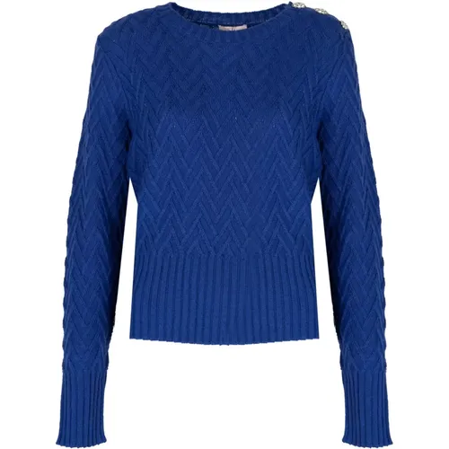 Knitwear > Round-neck Knitwear - - Liu Jo - Modalova