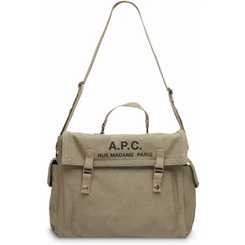 A.p.c. - Bags > Handbags - Green - A.p.c. - Modalova