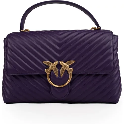 Pinko - Bags > Handbags - Purple - pinko - Modalova