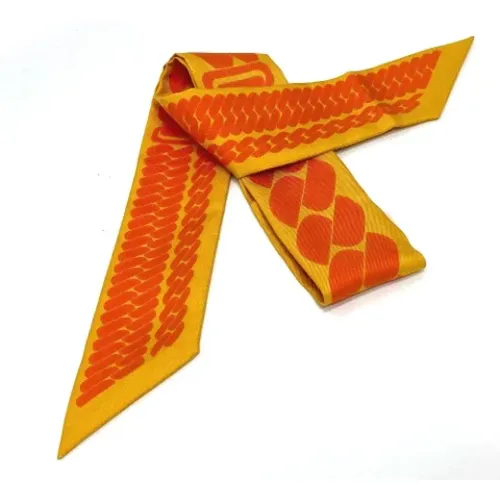 Pre-owned > Pre-owned Accessories > Pre-owned Scarves - - Hermès Vintage - Modalova