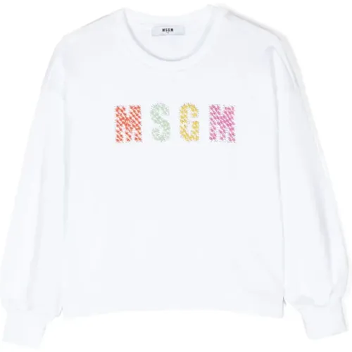 Kids > Tops > Sweatshirts - - Msgm - Modalova