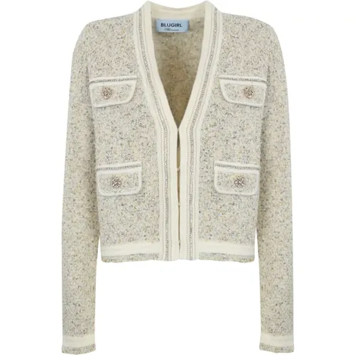 Knitwear > Cardigans - - Blugirl - Modalova