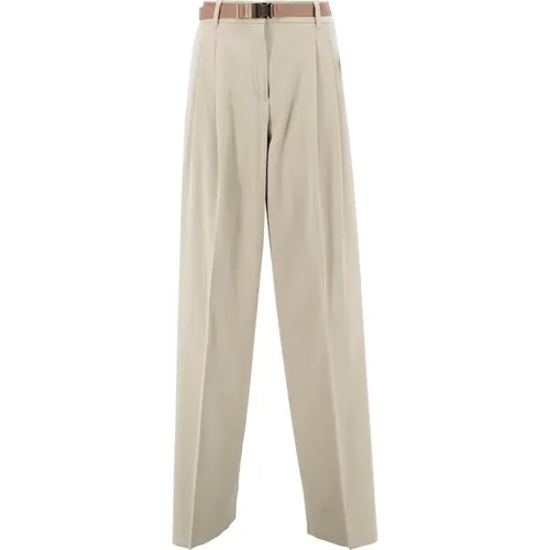 Trousers > Wide Trousers - - Max Mara Studio - Modalova