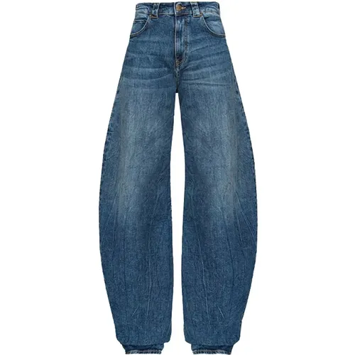 Jeans > Loose-fit Jeans - - pinko - Modalova