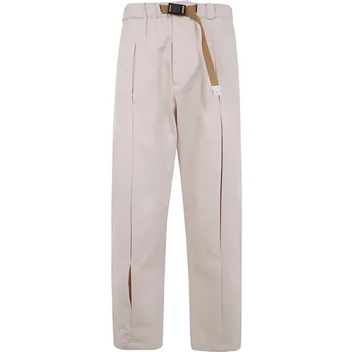 Trousers > Straight Trousers - - White Sand - Modalova