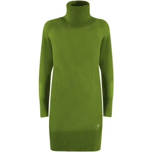 Dresses > Day Dresses > Knitted Dresses - - YES ZEE - Modalova