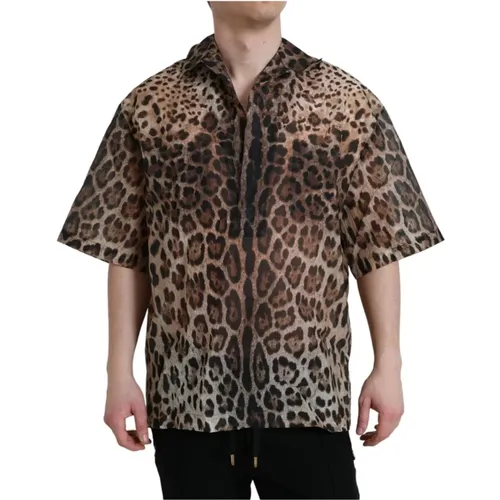 Shirts > Short Sleeve Shirts - - Dolce & Gabbana - Modalova