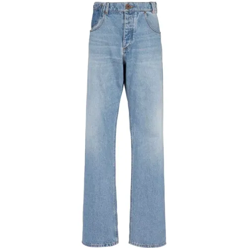 Jeans > Straight Jeans - - Balmain - Modalova