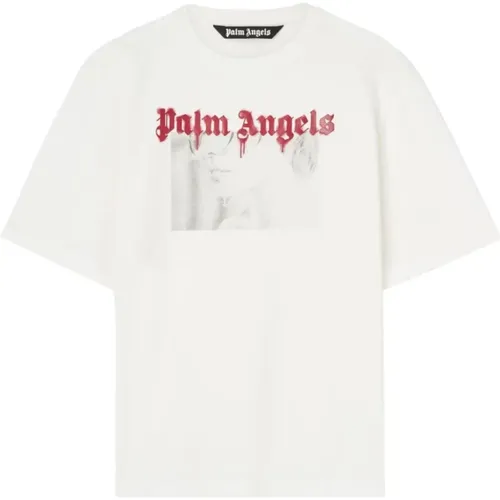 Tops > T-Shirts - - Palm Angels - Modalova