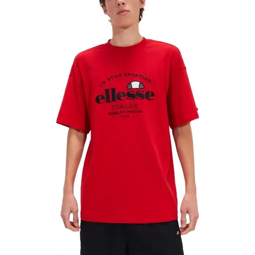 Ellesse - Tops > T-Shirts - Red - Ellesse - Modalova