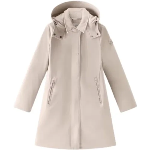 Woolrich - Coats > Parkas - Beige - Woolrich - Modalova