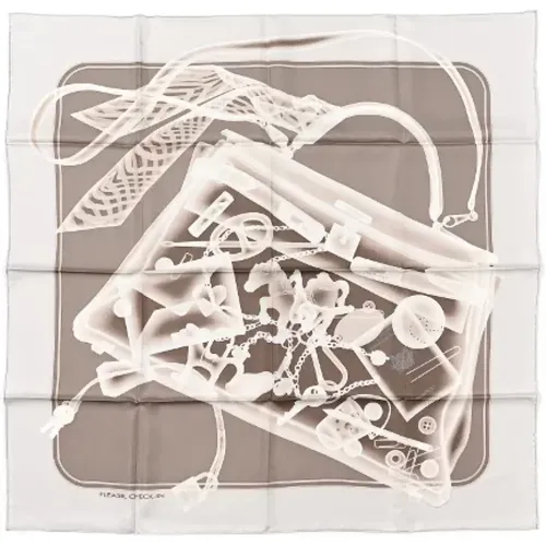 Pre-owned > Pre-owned Accessories > Pre-owned Scarves - - Hermès Vintage - Modalova