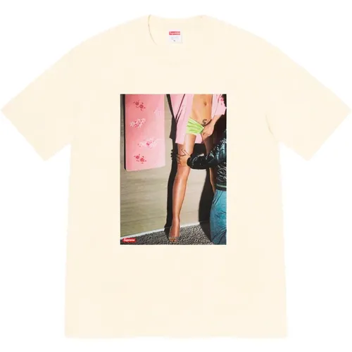 Supreme - Tops > T-Shirts - Beige - Supreme - Modalova