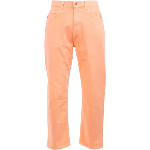 Jucca - Jeans Droits - Orange - Jucca - Modalova