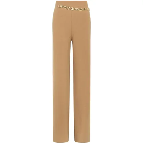 Trousers > Wide Trousers - - Paco Rabanne - Modalova