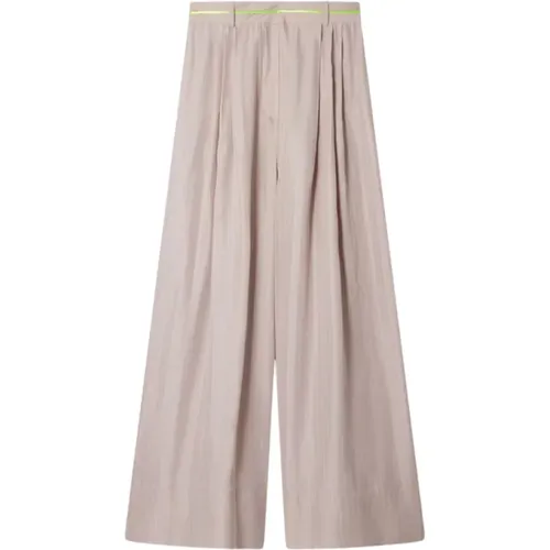 Trousers > Wide Trousers - - Mes Demoiselles - Modalova