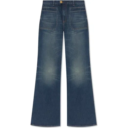 Jeans > Wide Jeans - - Balmain - Modalova