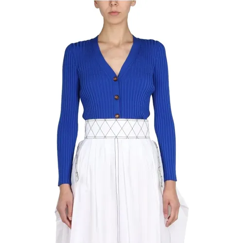 Tory Burch - Cardigans - Bleu - TORY BURCH - Modalova