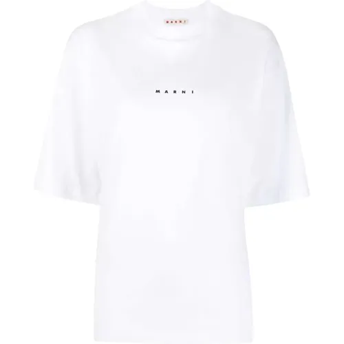 Marni - Tops > T-Shirts - White - Marni - Modalova