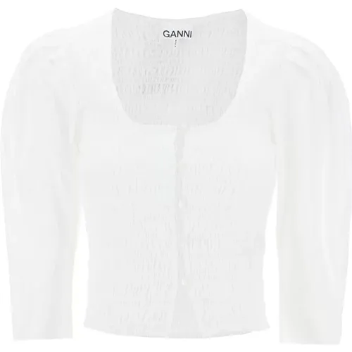 Blouses & Shirts > Blouses - - Ganni - Modalova