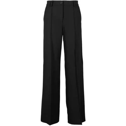 Trousers > Wide Trousers - - pinko - Modalova