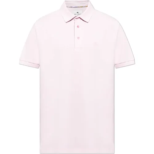 Etro - Tops > Polo Shirts - Pink - ETRO - Modalova