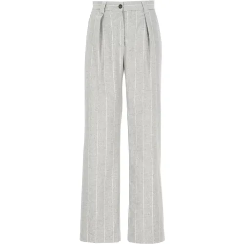 Trousers > Straight Trousers - - Antonelli Firenze - Modalova