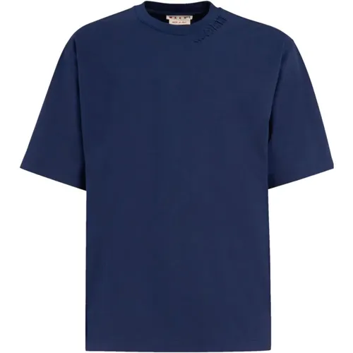 Marni - Tops > T-Shirts - Blue - Marni - Modalova