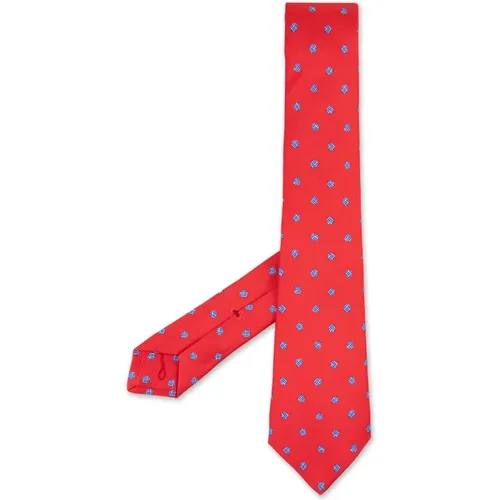 Kiton - Accessories > Ties - Red - Kiton - Modalova