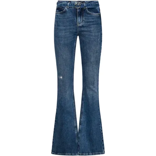 Jeans > Flared Jeans - - pinko - Modalova