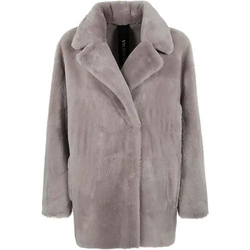 Jackets > Faux Fur & Shearling Jackets - - Blancha - Modalova