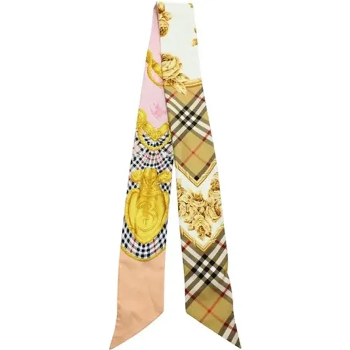 Pre-owned > Pre-owned Accessories > Pre-owned Scarves - - Burberry Vintage - Modalova