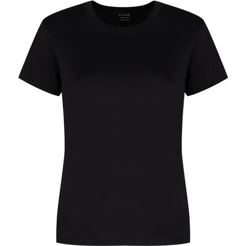 Frame - Tops > T-Shirts - Black - Frame - Modalova