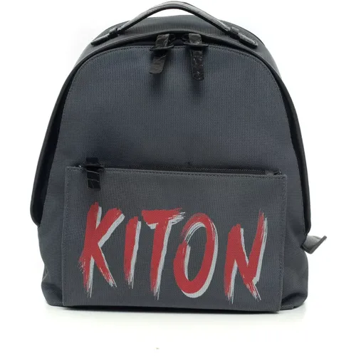 Kiton - Bags > Backpacks - Gray - Kiton - Modalova