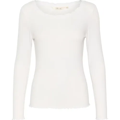 Tops > Long Sleeve Tops - - Cream - Modalova