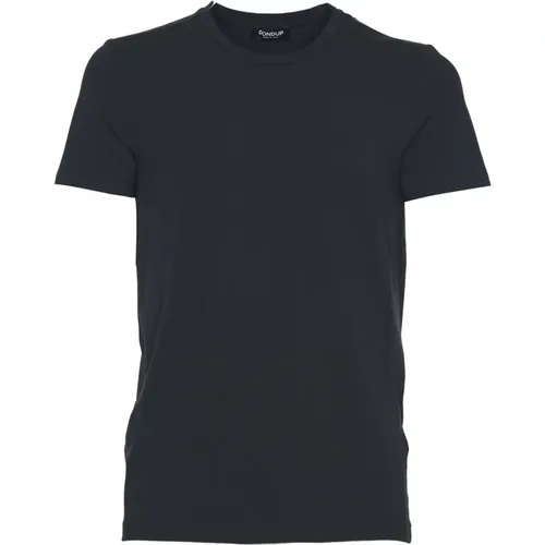 Dondup - Tops > T-Shirts - Black - Dondup - Modalova