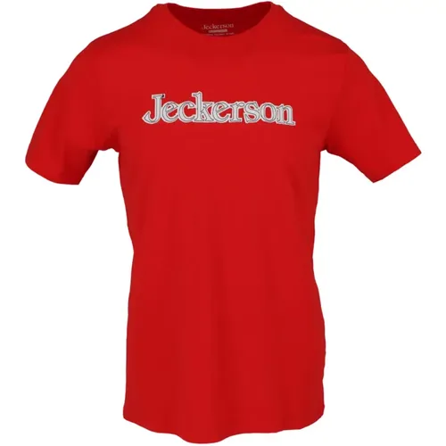 Jeckerson - Tops > T-Shirts - Red - Jeckerson - Modalova
