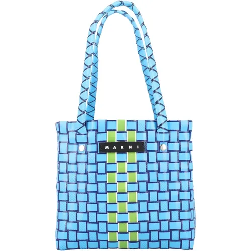 Marni - Bags > Bucket Bags - Blue - Marni - Modalova