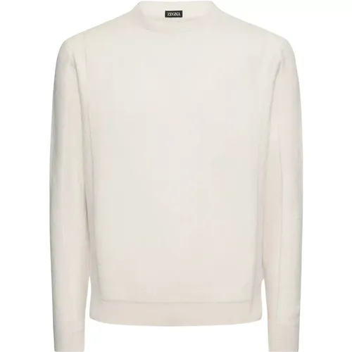 Knitwear > Round-neck Knitwear - - Ermenegildo Zegna - Modalova