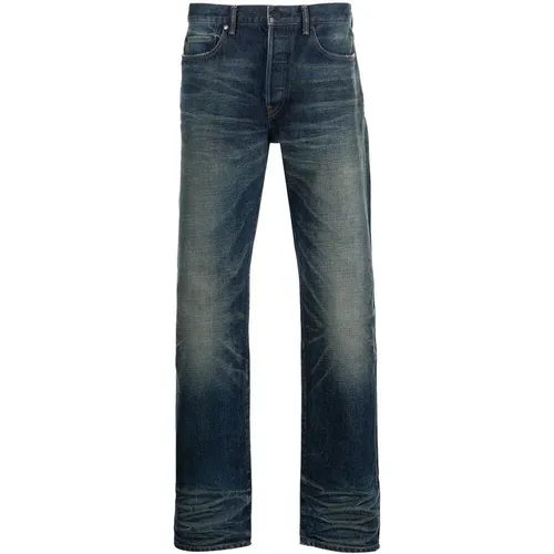 Jeans > Straight Jeans - - John Elliott - Modalova