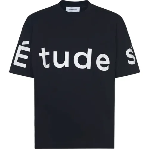 Études - Tops > T-Shirts - Black - Études - Modalova