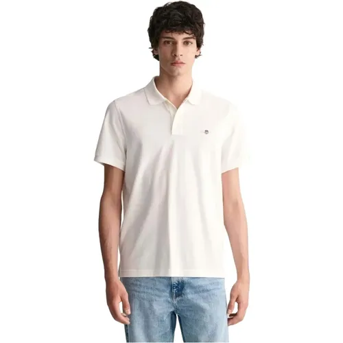 Gant - Tops > Polo Shirts - White - Gant - Modalova