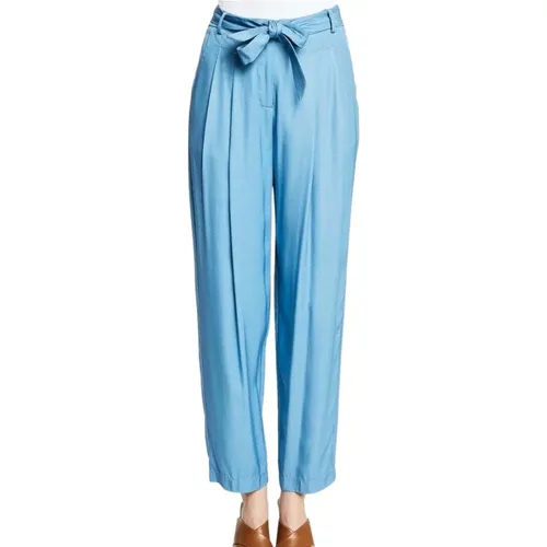 Gaudi - Trousers > Chinos - Blue - Gaudi - Modalova