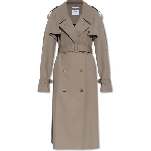 Coats > Trench Coats - - Moschino - Modalova