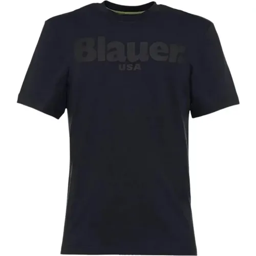 Blauer - Tops > T-Shirts - Blue - Blauer - Modalova