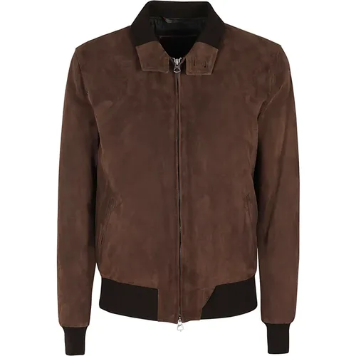 Jackets > Leather Jackets - - Stewart - Modalova