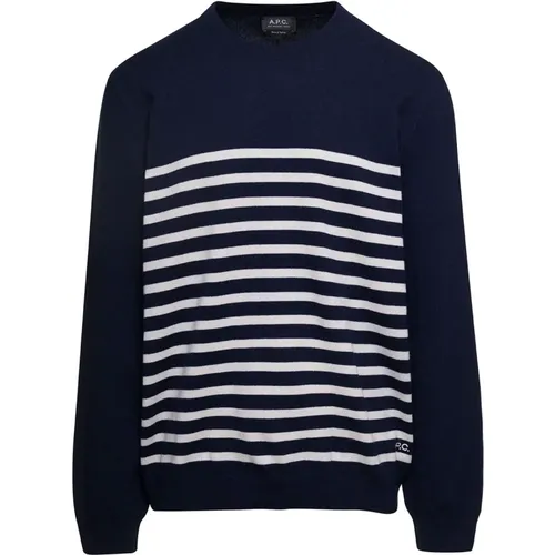 Knitwear > Round-neck Knitwear - - A.p.c. - Modalova