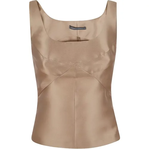 Tops > Sleeveless Tops - - alberta ferretti - Modalova